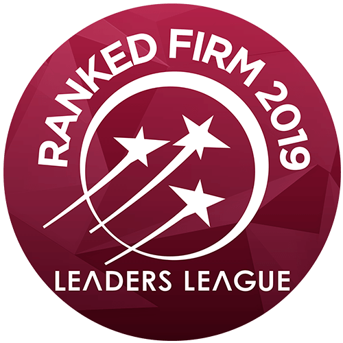 Leader League Ranked Firm 2019
